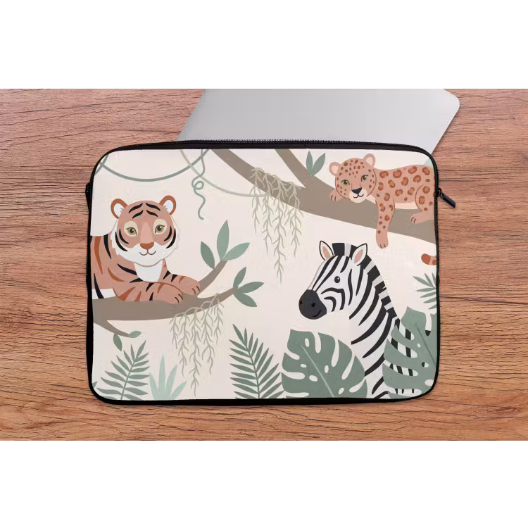 Laptophoes - Jungle - Rustiek - Pastel — 2