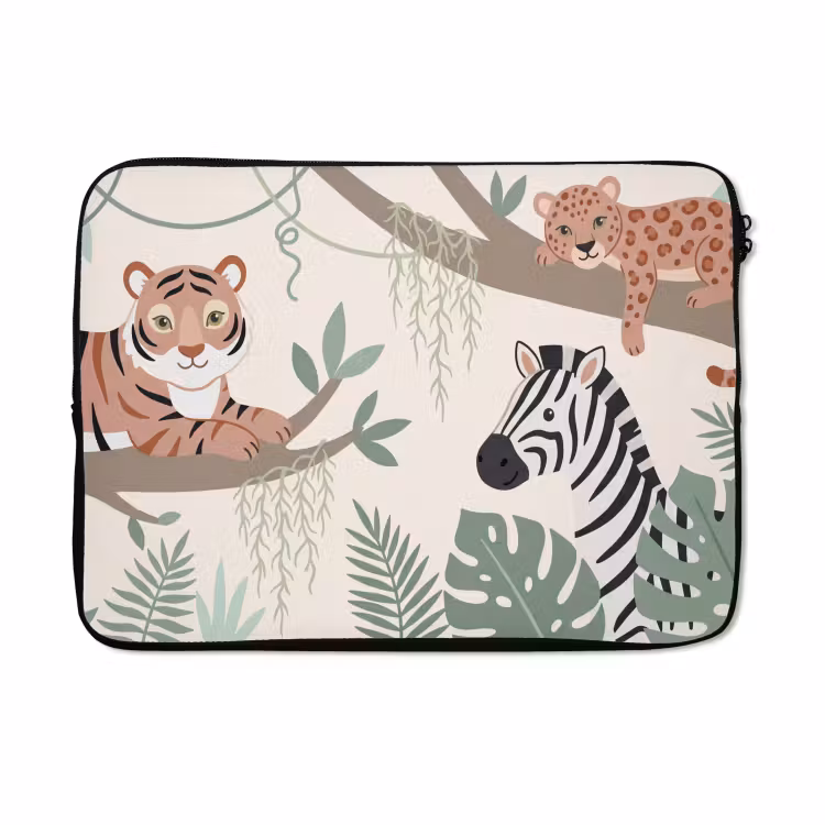 Laptophoes - Jungle - Rustiek - Pastel — 5