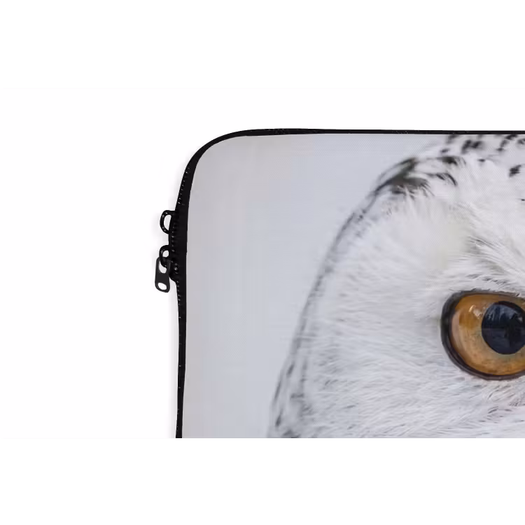 Laptophoes - Sneeuwuil - Oog - Wildlife - Wit — 6
