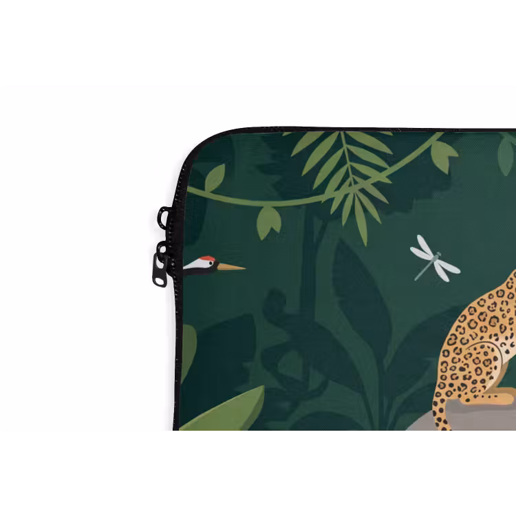 Laptophoes - Tropisch - Jungle - Groen — 6