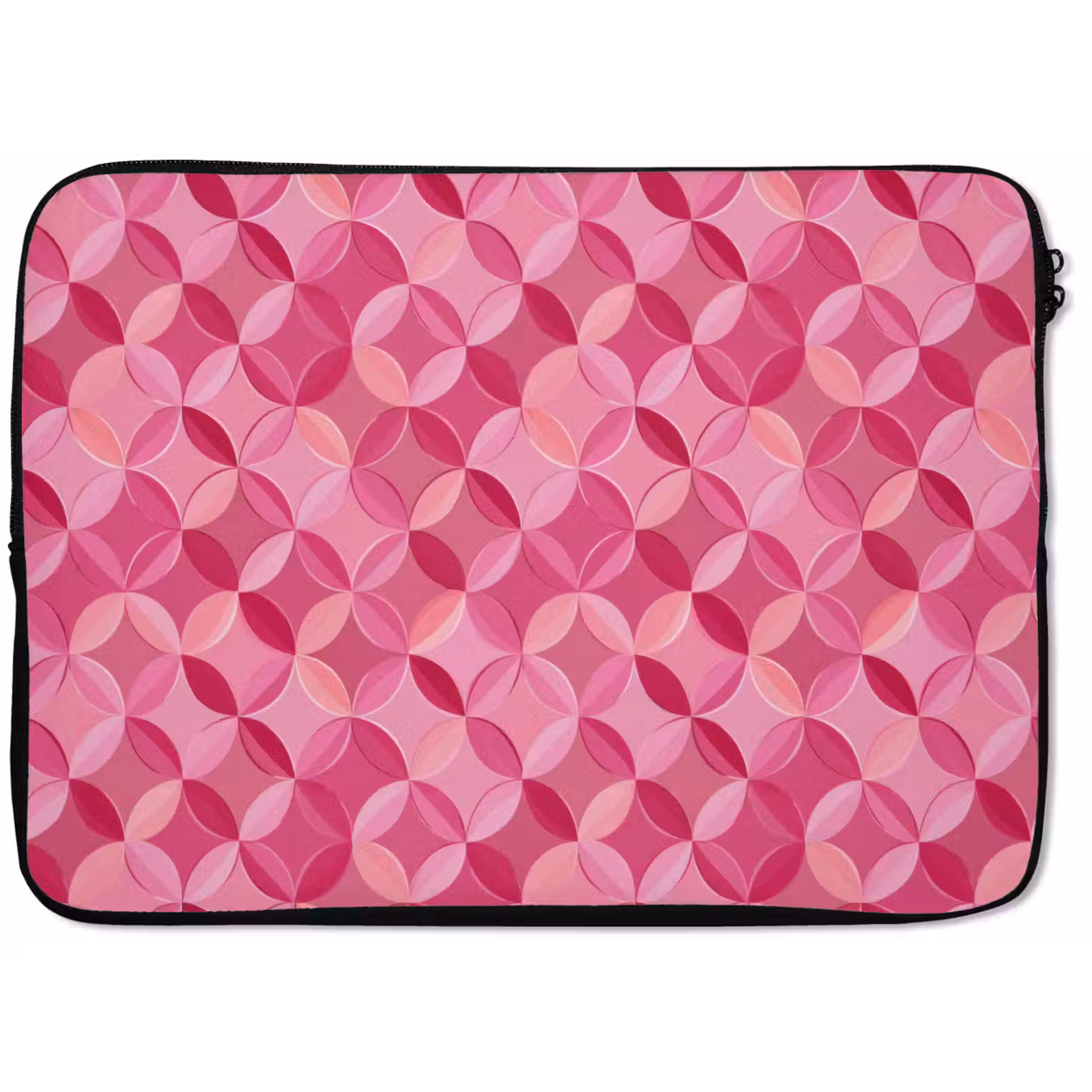 Laptophoes - Geometrisch - Mozaïek - Modern - Roze — 1