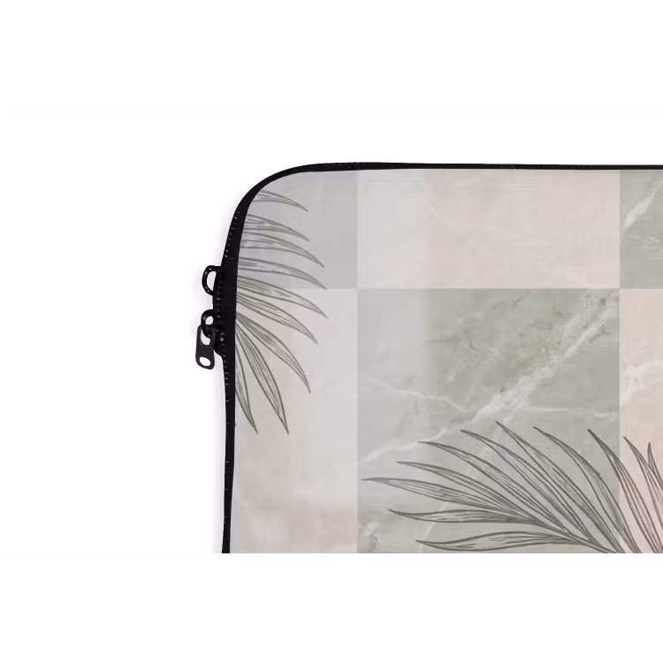 Laptophoes - Planten - Bladeren - Marmer - Modern - Groen — 6