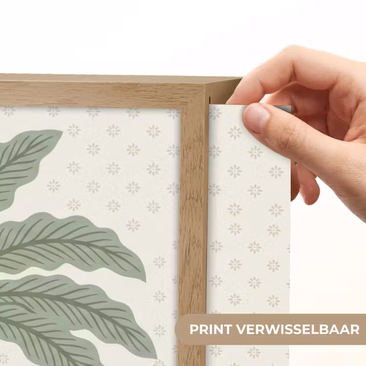 Lightbox - Wandlamp - Boom - Bladeren - Groen - Decoratief - Beige — 5