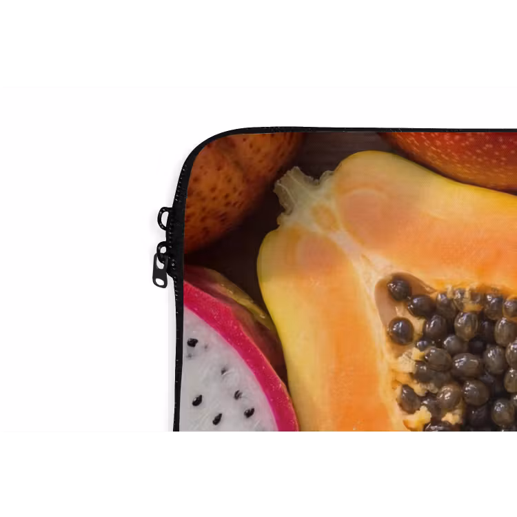 Laptophoes - Fruit - Geopend - Tropisch - Eten - Kleurrijk — 6