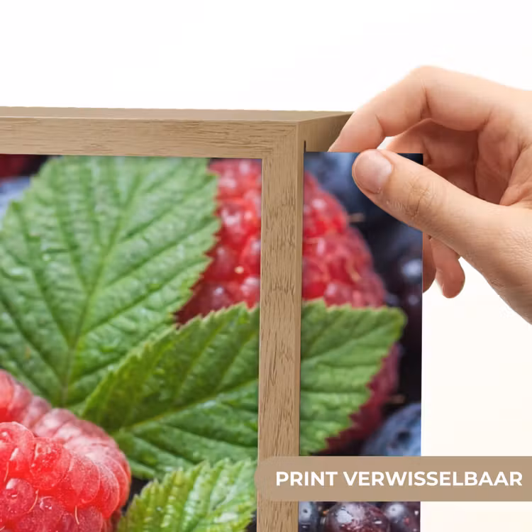Lightbox - Wandlamp - Bessen - Vers - Waterdruppels - Kleurrijk - Eten — 5