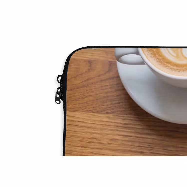 Laptophoes - Eten - Croissant - Koffie - Ontbijt - Modern — 6