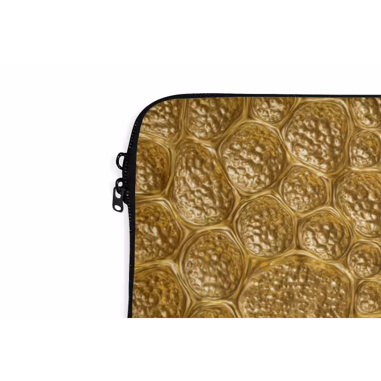 Laptophoes - Gehamerd - Mozaïek - Antiek - Goud — 6
