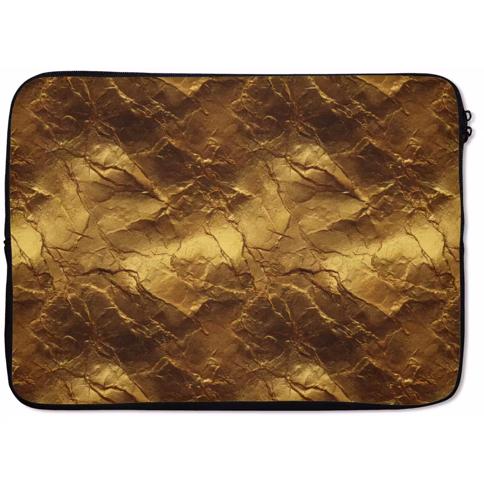 Laptophoes - Bladgoud - Textuur - Goud — 1