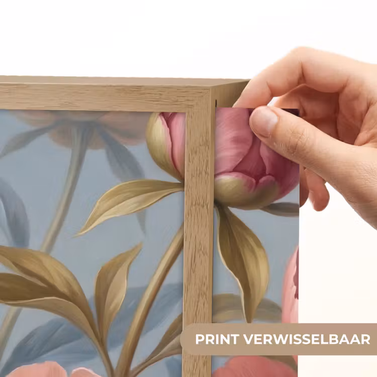 Lightbox - Wandlamp - Bloemen - Roze - Beige - Modern - Natuur — 5