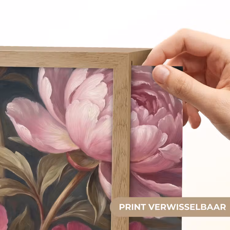Lightbox - Wandlamp - Bloemen - Roze - Klassiek - Natuur — 5