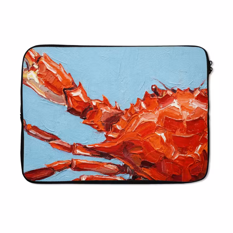 Laptophoes - Krab - Zee - Dieren - Abstract - Rood — 5