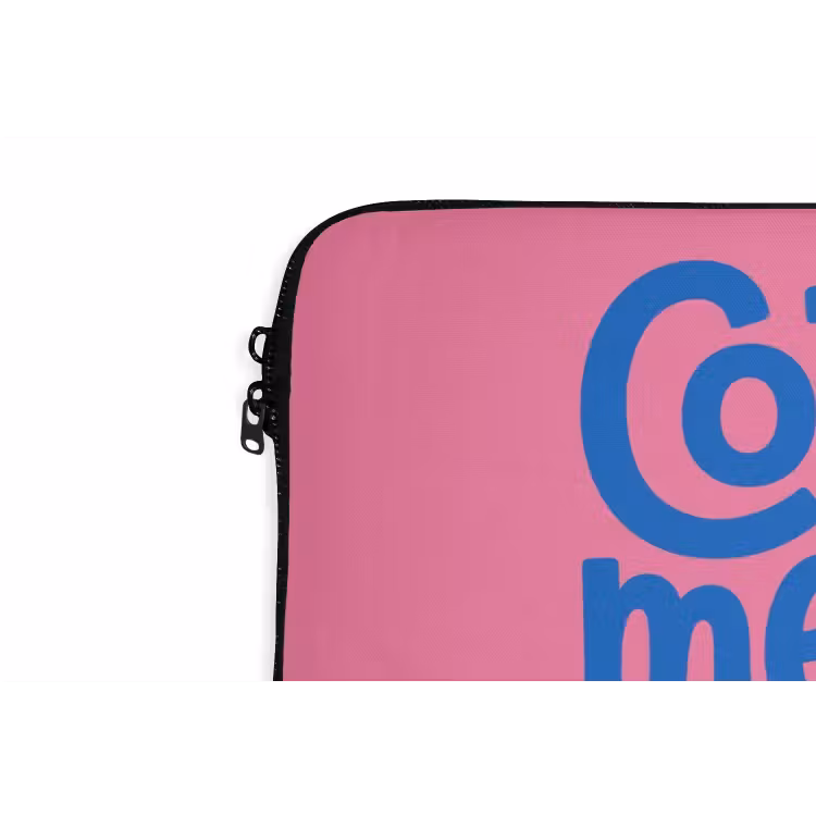 Laptophoes - Memories - Roze - Blauw - Quote — 6