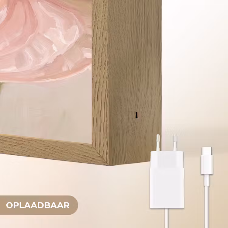 Lightbox - Wandlamp - Bloemen - Pastel - Abstract - Natuur - Groen — 7