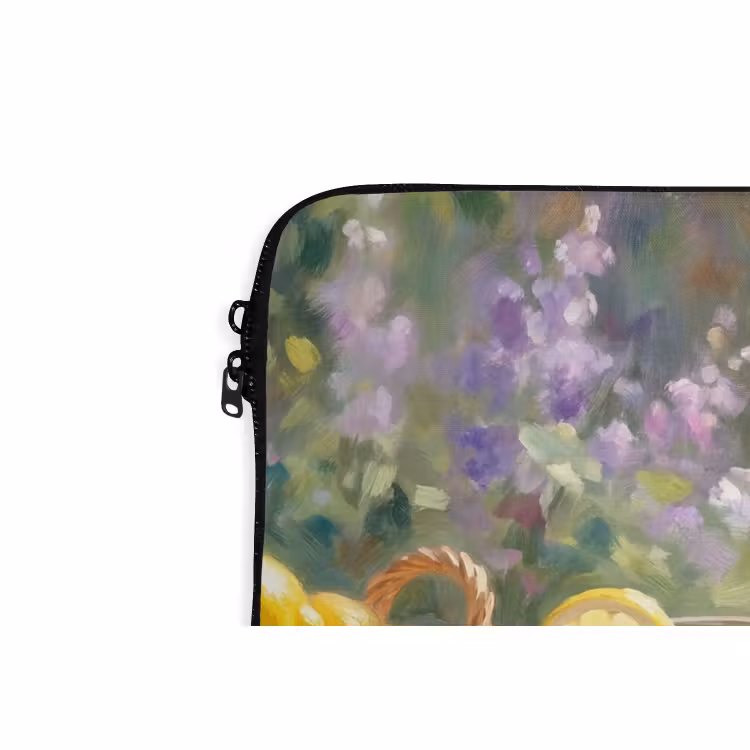 Laptophoes - Drank - Citroen - Zomer - Tuin - Geel — 6