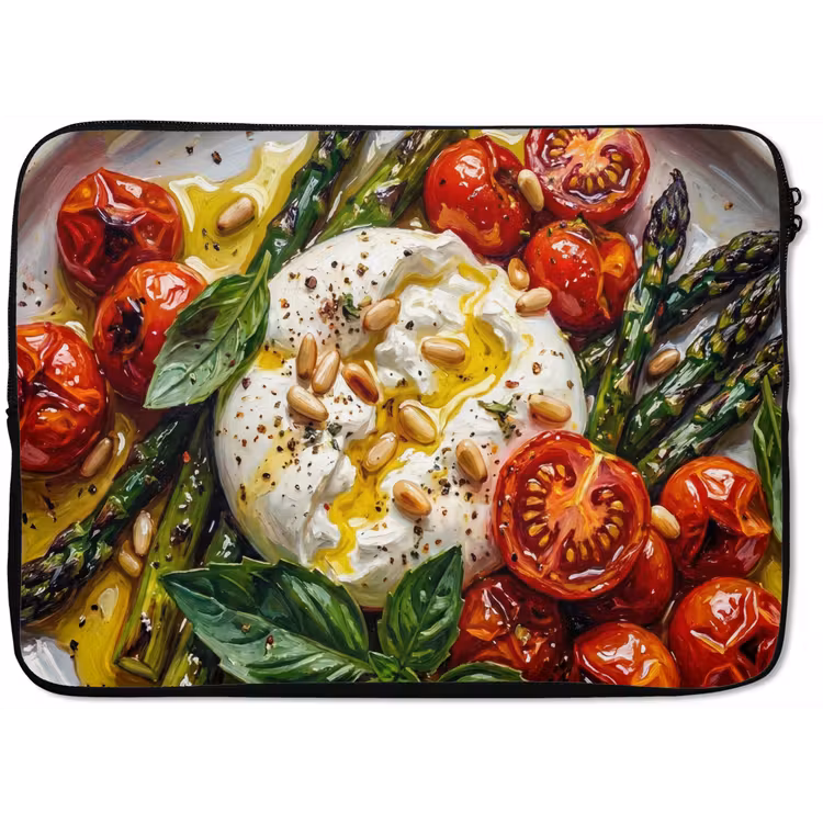 Laptophoes - Eten - Groenten - Kaas - Modern - Vers — 1