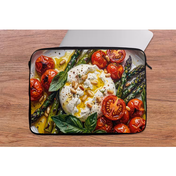 Laptophoes - Eten - Groenten - Kaas - Modern - Vers — 2