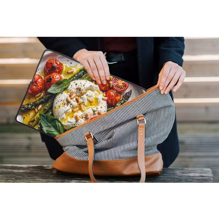 Laptophoes - Eten - Groenten - Kaas - Modern - Vers — 4