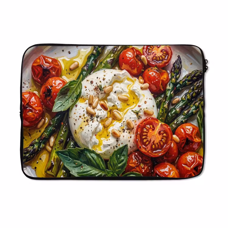 Laptophoes - Eten - Groenten - Kaas - Modern - Vers — 5