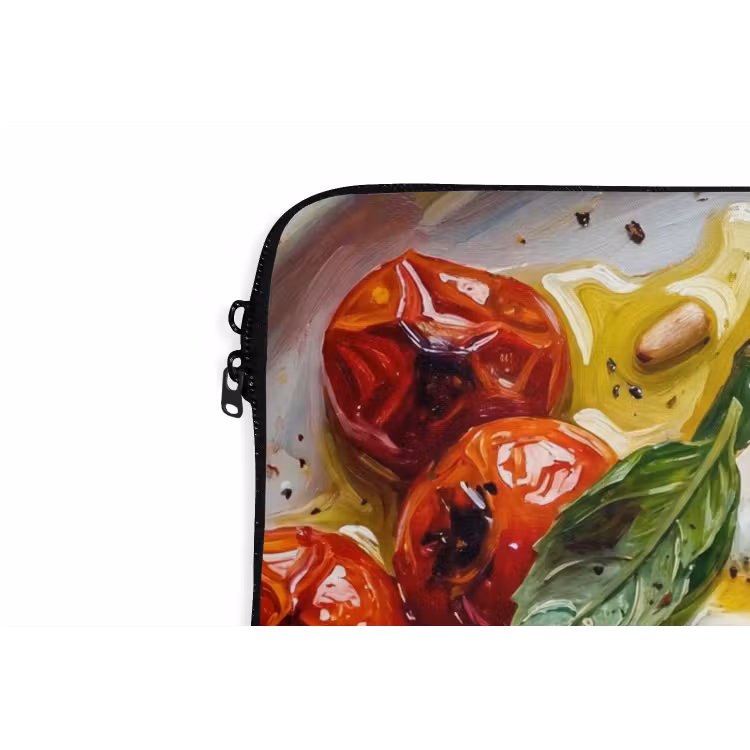 Laptophoes - Eten - Groenten - Kaas - Modern - Vers — 6