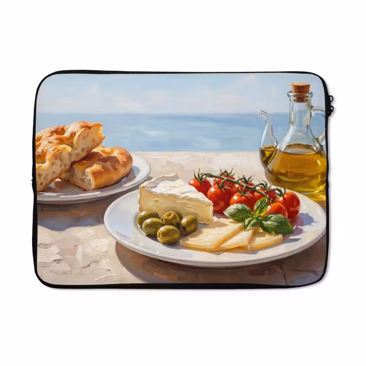 Laptophoes - Eten - Middellandse Zee - Natuur - Geschilderd — 5