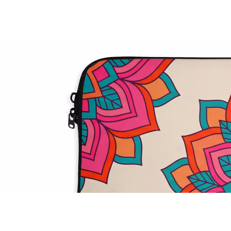 Laptophoes - Mandala - Patroon - Abstract - Kleurrijk - Modern — 6