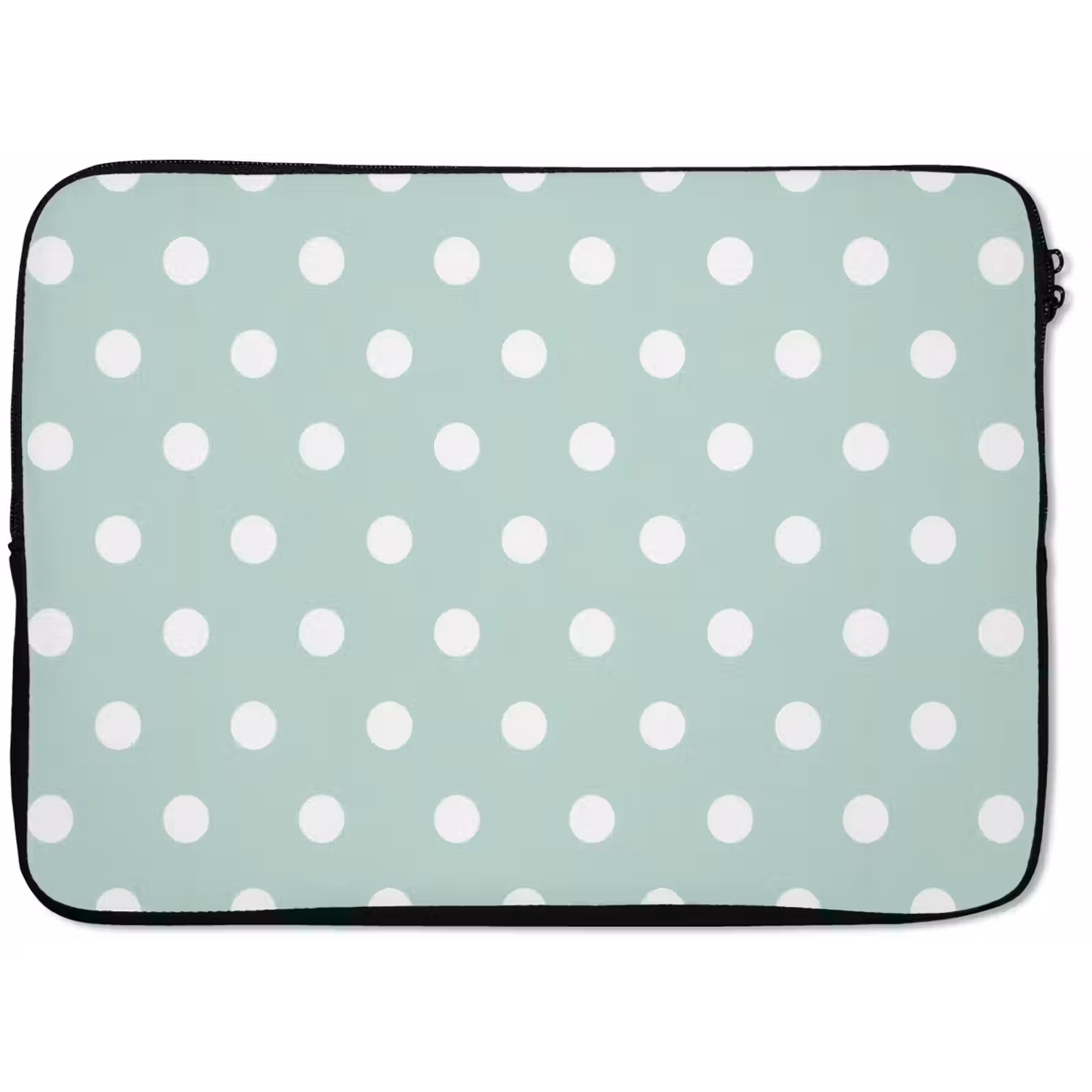 Laptophoes - Klassiek - Polka - Groen — 1