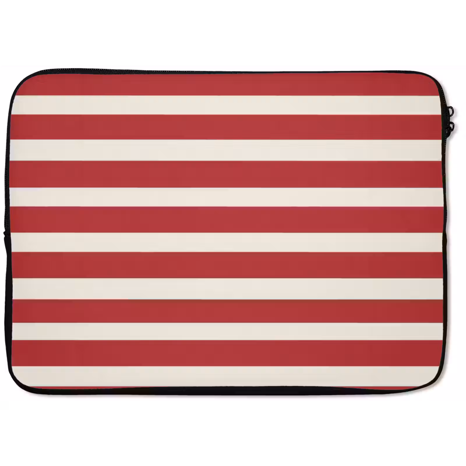 Laptophoes - Strepen - Patroon - Rood — 1