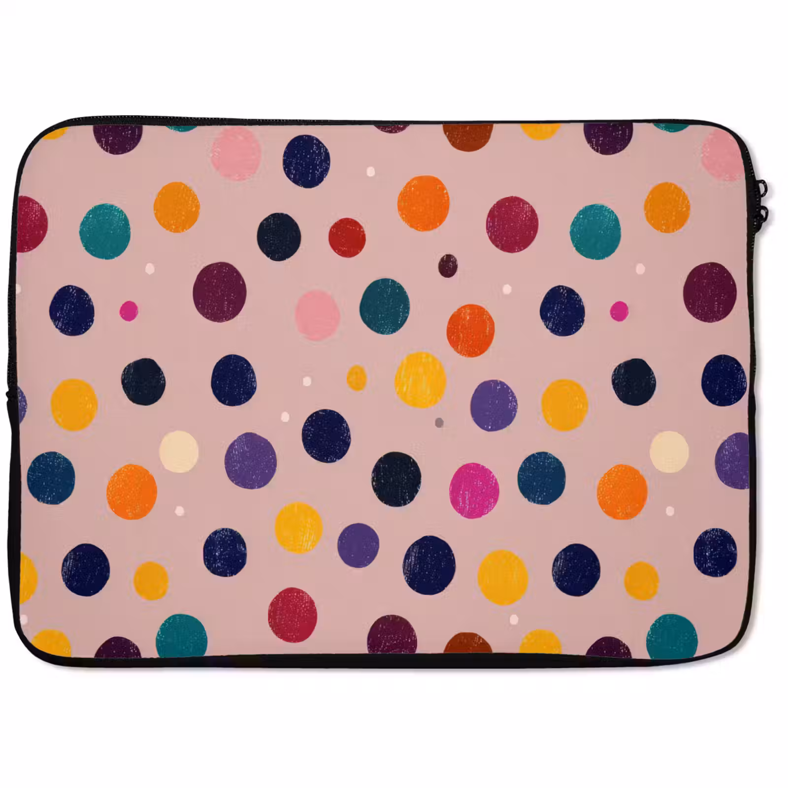 Laptophoes - Cirkels - Patroon - Kleurrijk — 1
