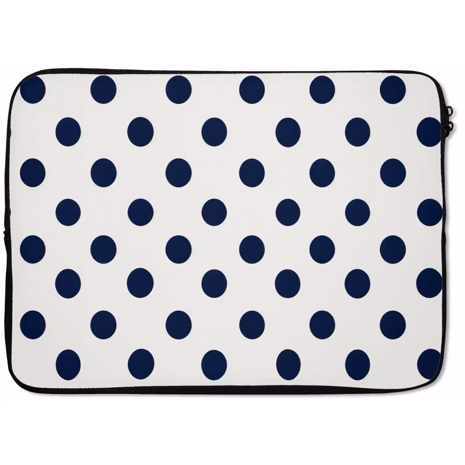 Laptophoes - Klassiek - Stippen - Blauw — 1