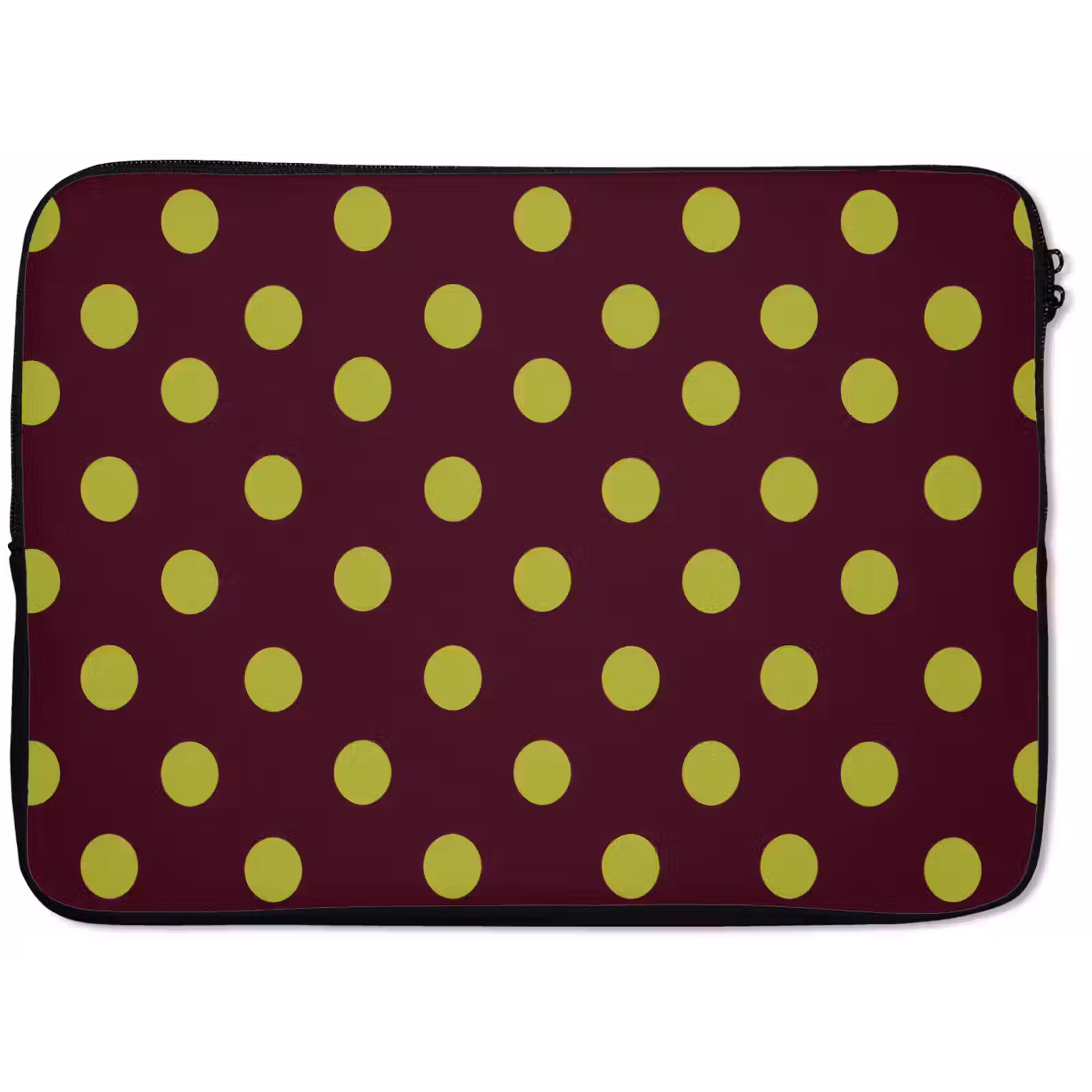 Laptophoes - Klassiek - Stippen - Groen — 1