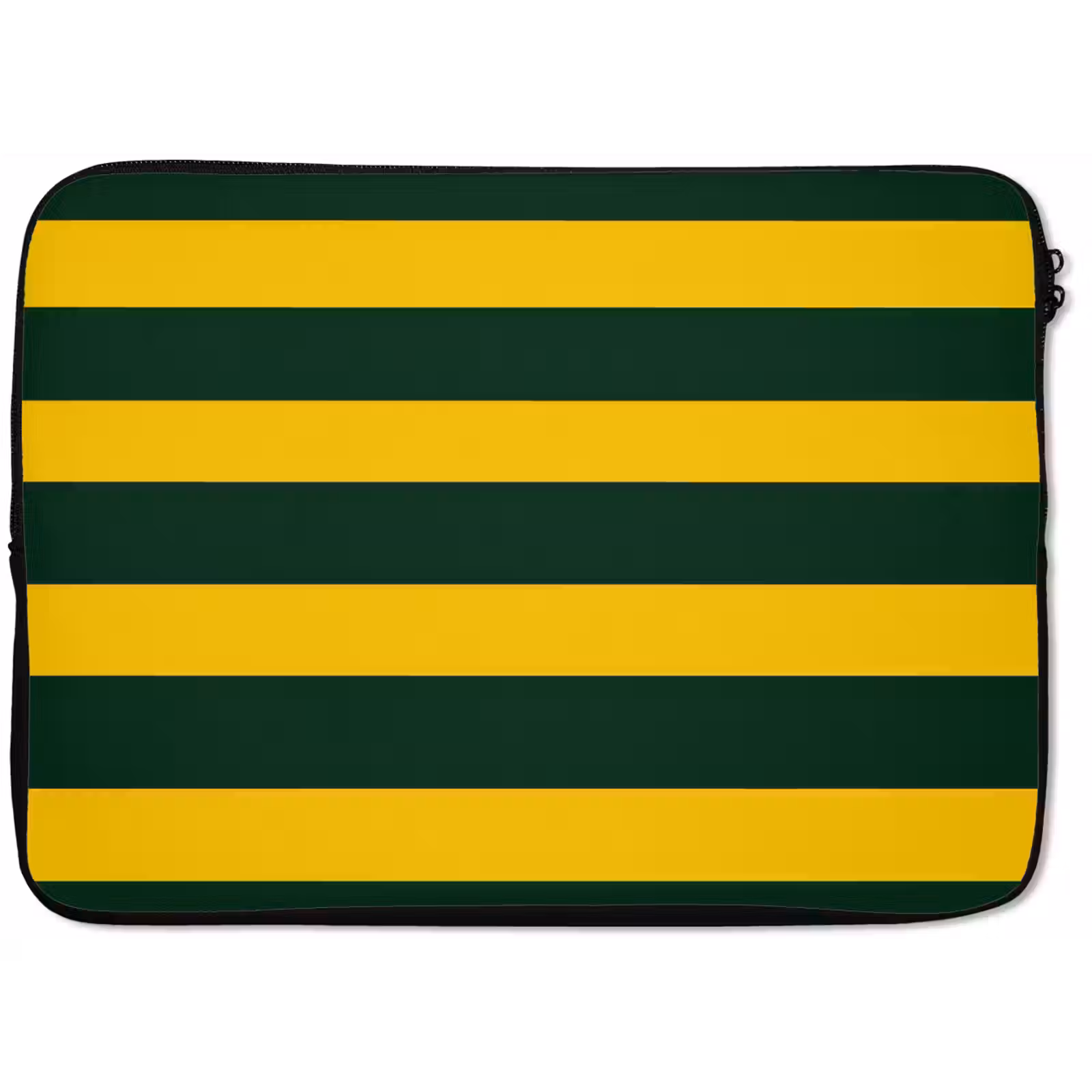 Laptophoes - Klassiek - Strepen - Groen — 1
