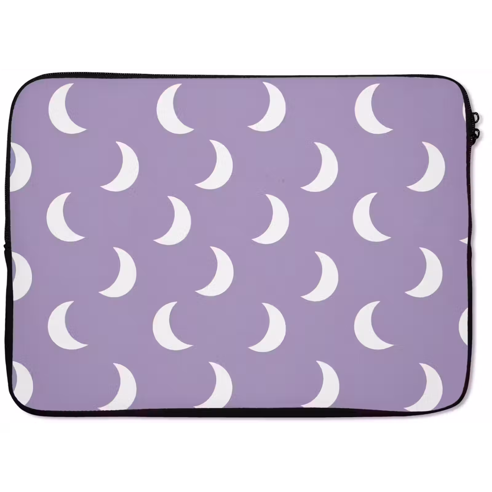 Laptophoes - Manen - Patroon - Paars — 1
