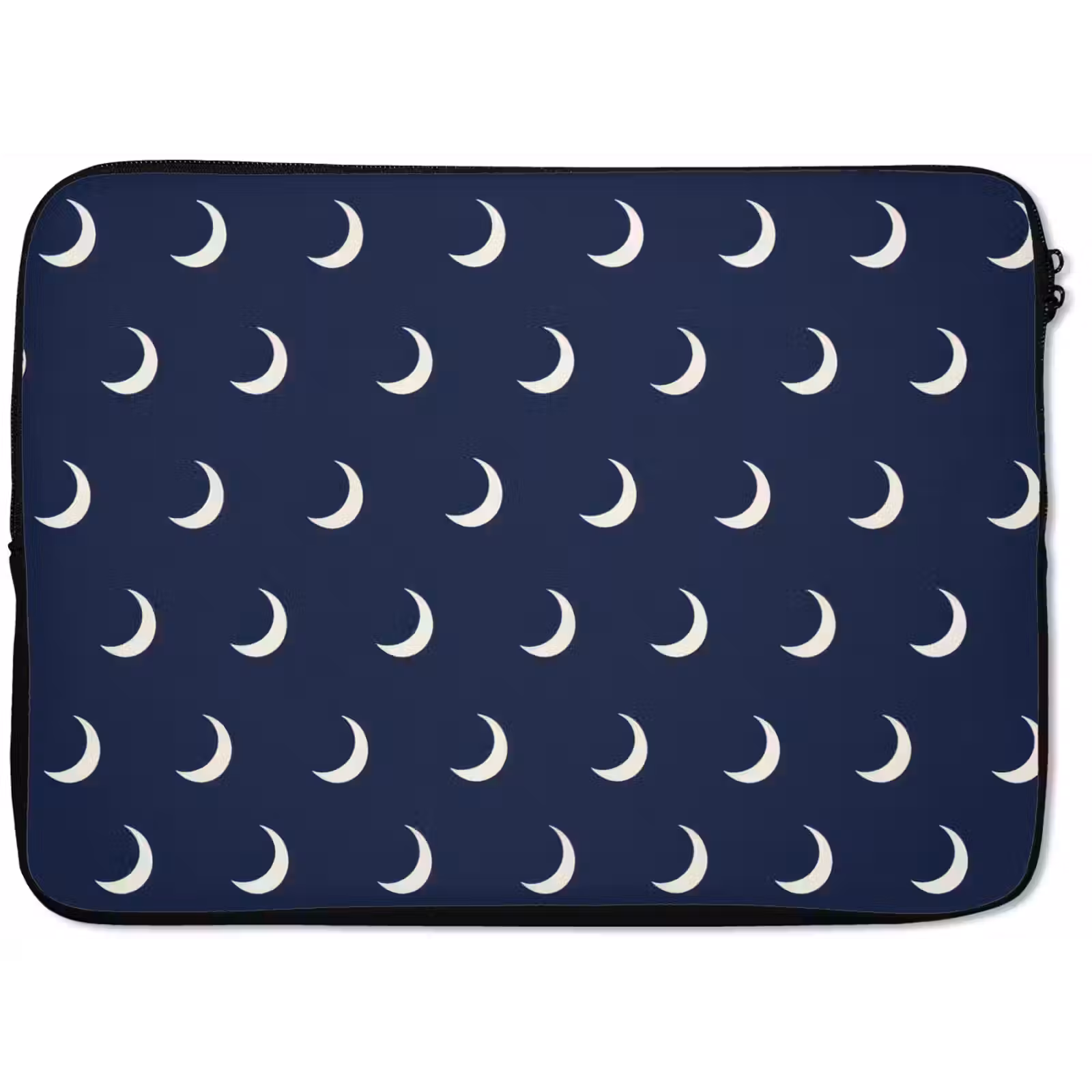Laptophoes - Patroon - Manen - Blauw — 1