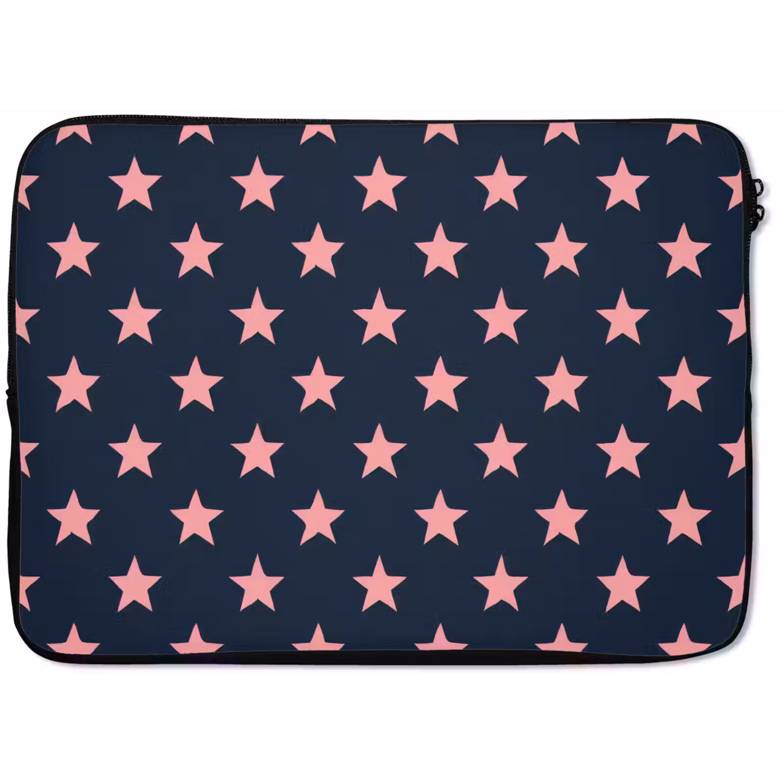 Laptophoes - Patroon - Sterren - Roze — 1