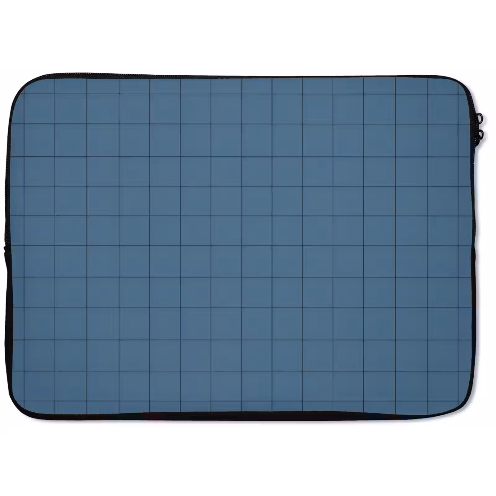 Laptophoes - Ruiten - Geometrisch - Blauw — 1