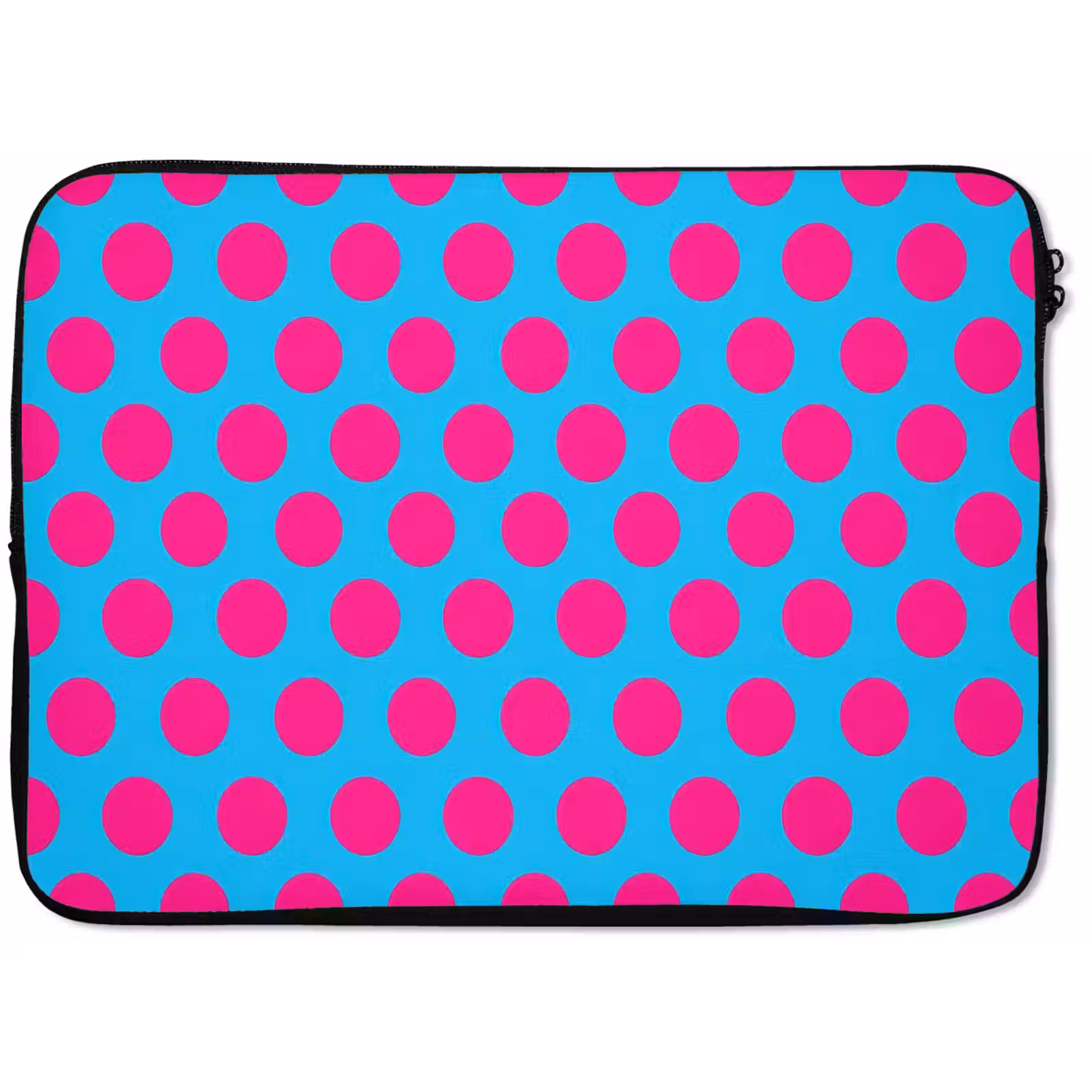 Laptophoes - Stippen - Klassiek - Roze — 1