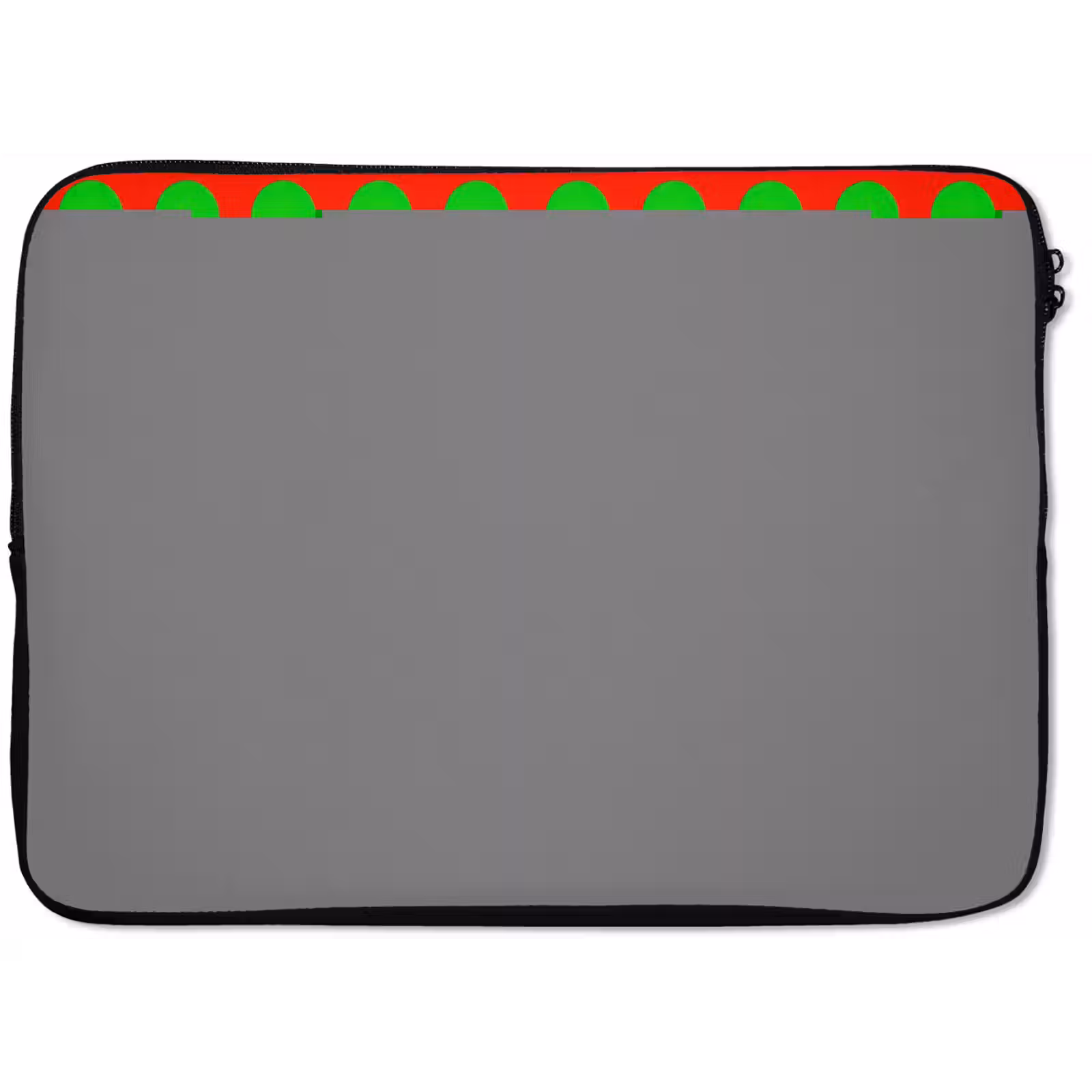 Laptophoes - Stippen - Patroon - Groen — 1