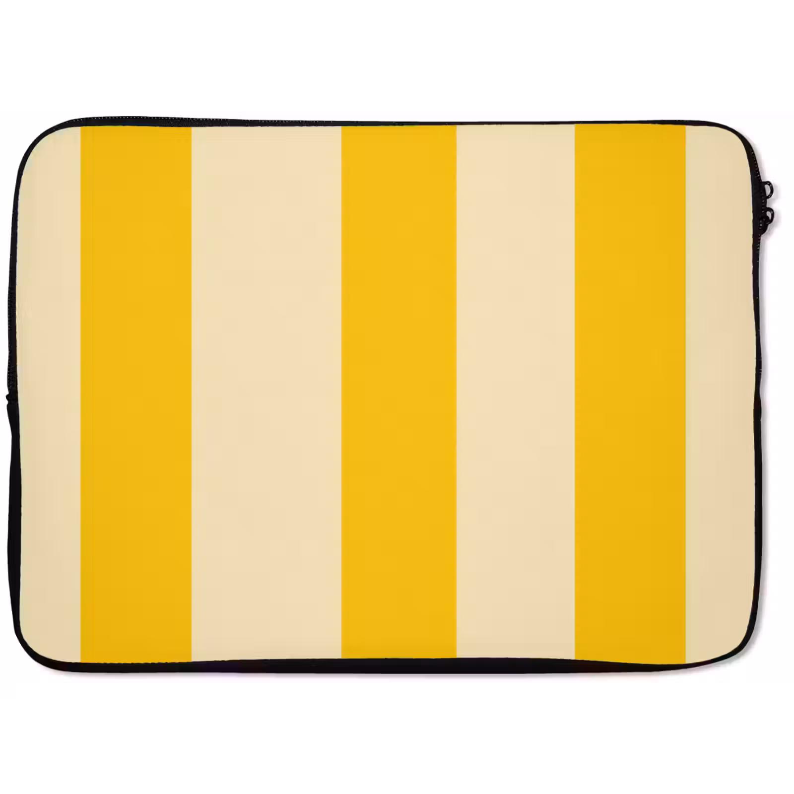 Laptophoes - Strepen - Klassiek - Geel — 1
