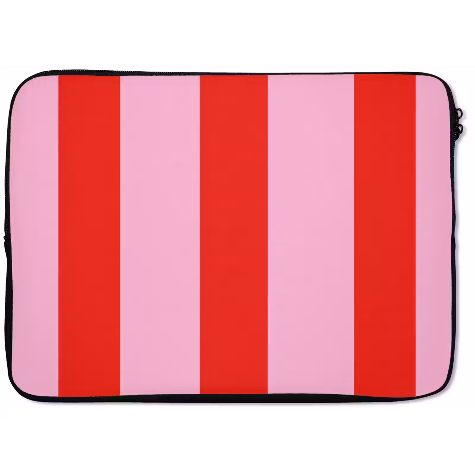 Laptophoes - Strepen - Klassiek - Roze — 1