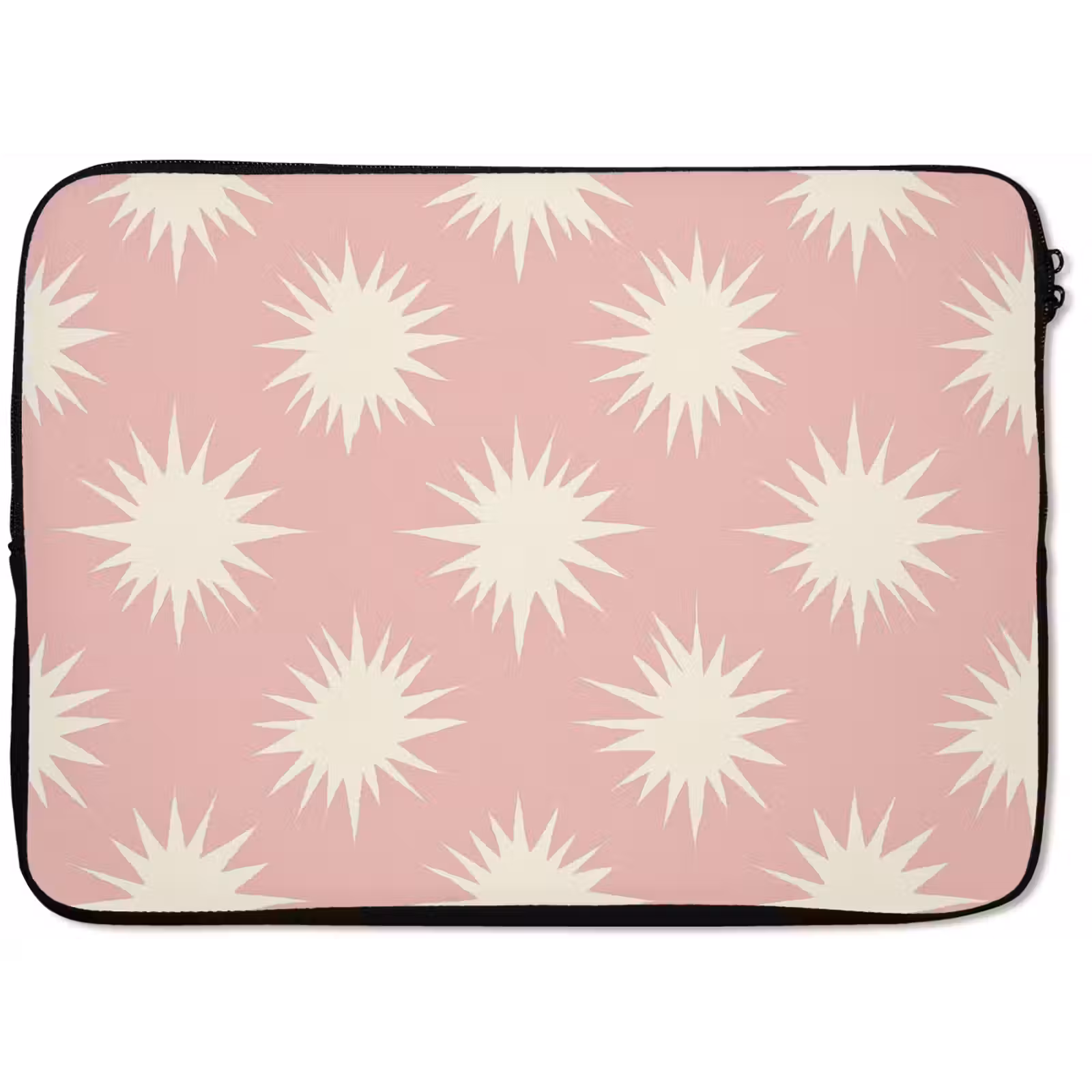 Laptophoes - Zonnen - Patroon - Roze — 1