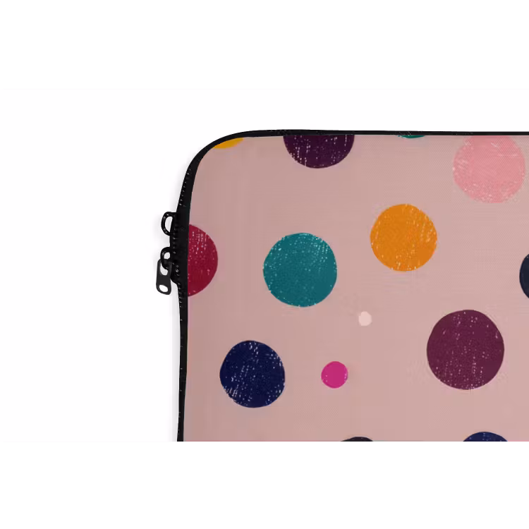 Laptophoes - Cirkels - Patroon - Kleurrijk — 6