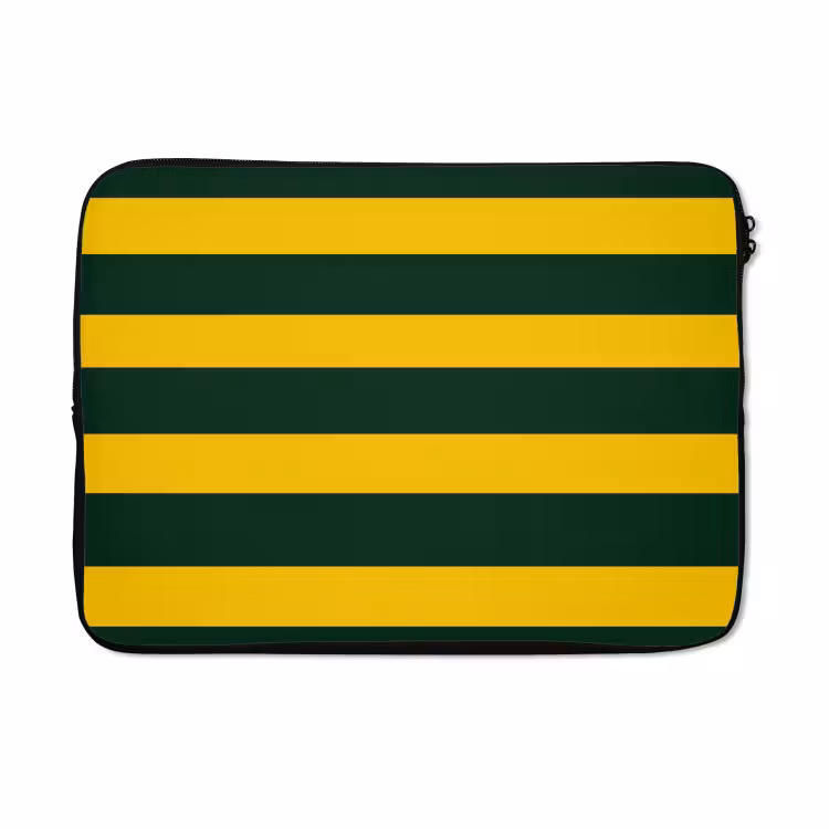 Laptophoes - Klassiek - Strepen - Groen — 5