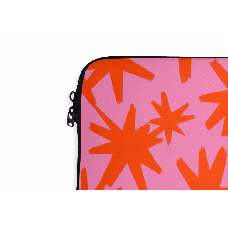 Laptophoes - Modern - Sterren - Roze — 6