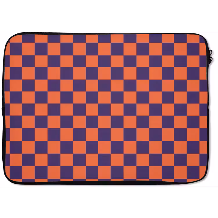 Laptophoes - Patroon - Klassiek - Paars — 1