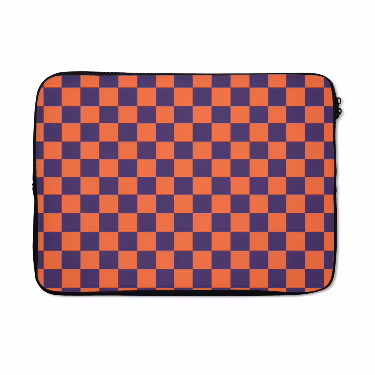 Laptophoes - Patroon - Klassiek - Paars — 5