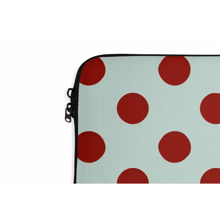 Laptophoes - Polka - Dots - Rood — 6