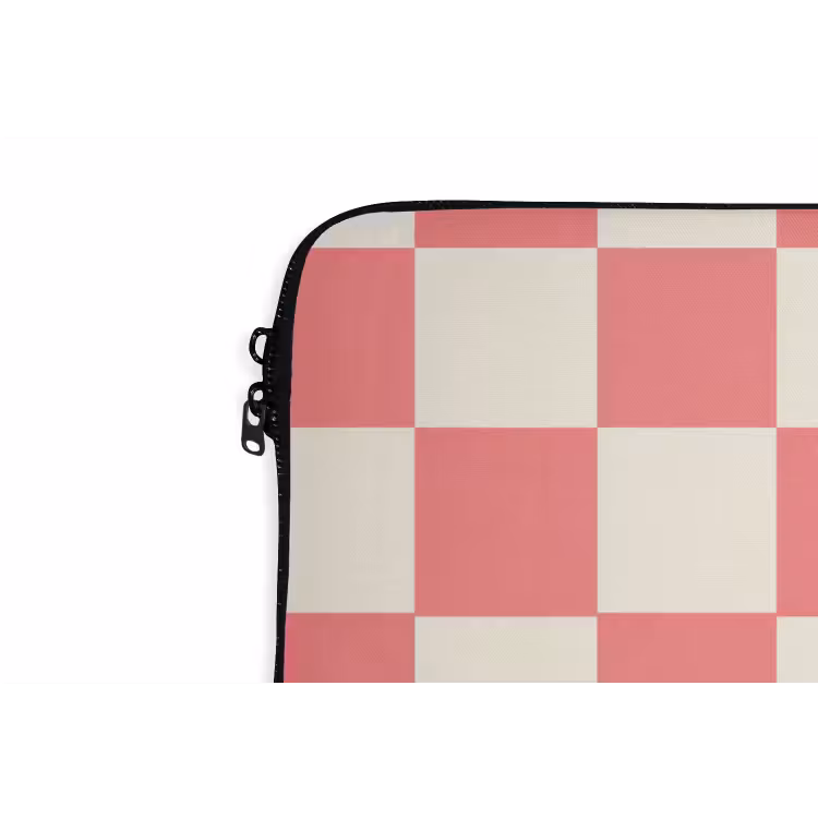 Laptophoes - Traditioneel - Patroon - Roze — 6