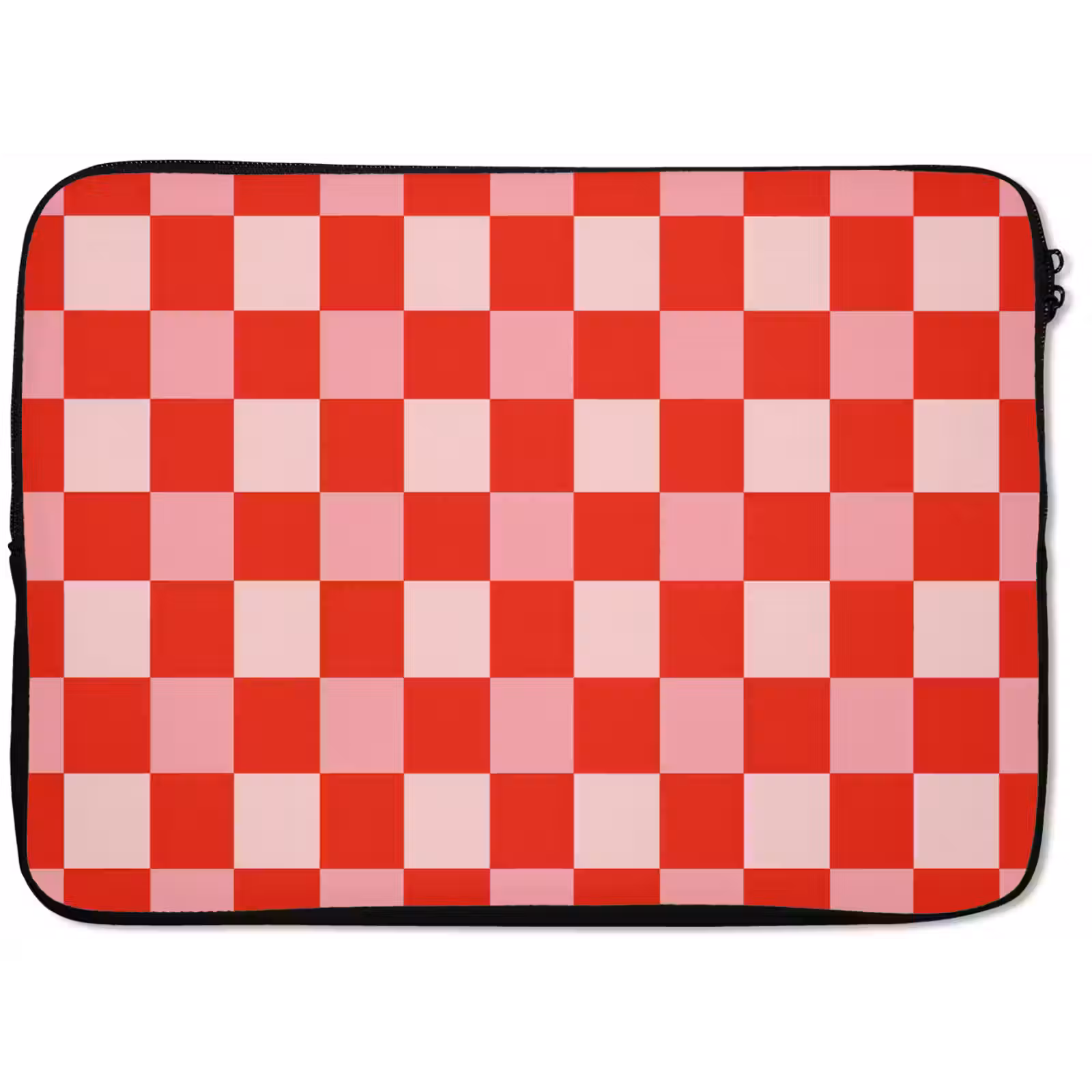 Laptophoes - Vierkant - Klassiek - Rood — 1