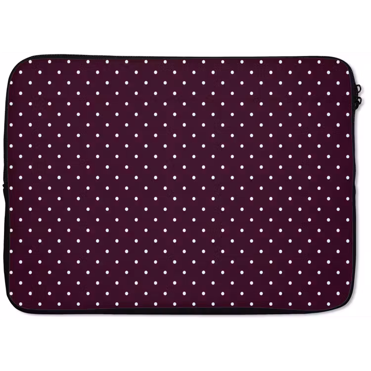 Laptophoes - Stippen - Modern - Paars — 1