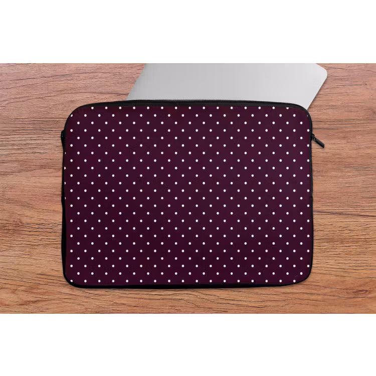 Laptophoes - Stippen - Modern - Paars — 2